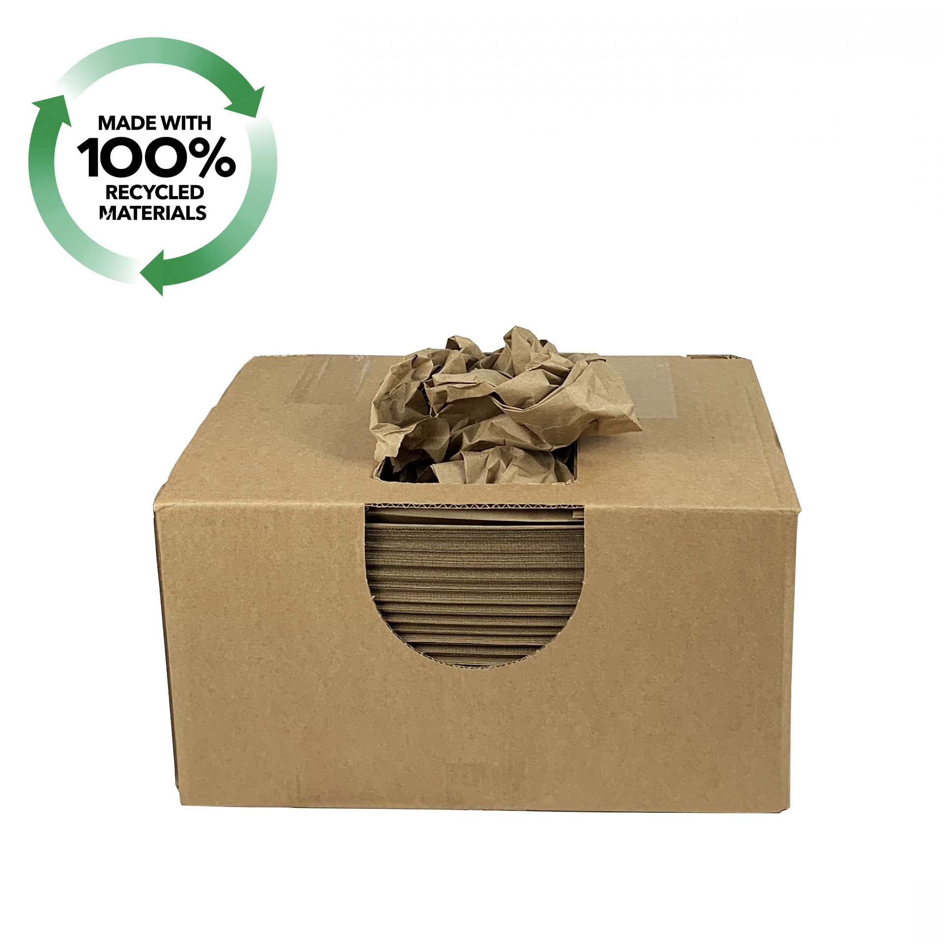 Papel de relleno para cajas reciclable